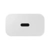 25W Super Fast Charger Samsung - White